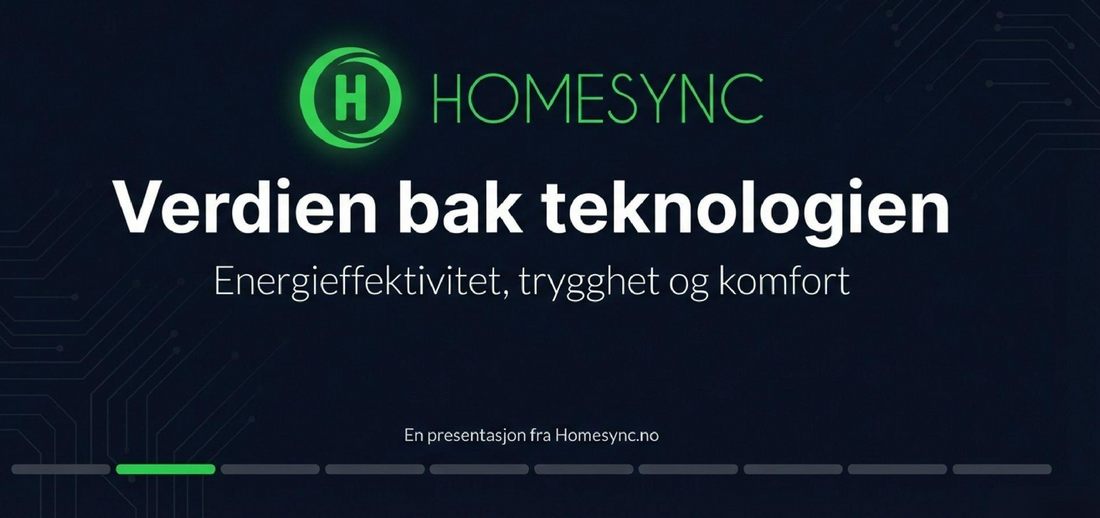 Hvorfor velge smarthus?