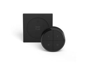 Philips Hue Tap Dial Switch svart – smart fjernkontroll og dimmebryter for Hue