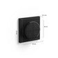 Philips Hue Tap Dial Switch svart – smart fjernkontroll og dimmebryter for Hue