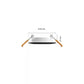 Philips Hue White and Color Ambiance Slim innfelt spotlight 90 mm 3-pakning svart – 1000 lm, IP44, Bluetooth og Zigbee