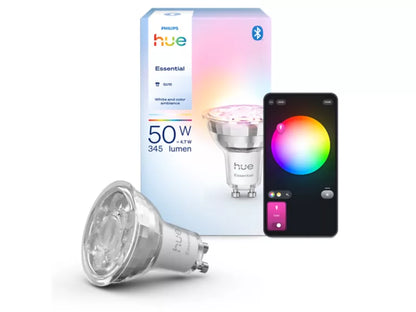 Philips Hue Essential GU10 smartspot – White and Color Ambiance, Bluetooth og Zigbee