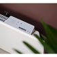 Kompakt smart panelovn med WiFi, appstyring og ukeprogram. En praktisk løsning for små rom, entré eller hytte.