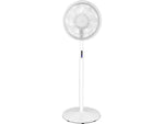 Gulvvifte med fjernkontroll, 8 hastigheter, timer, oscillasjon og 41 cm viftediameter. Andersson VRF 2.7 gir effektiv luftsirkulasjon i stue, soverom og kontor.