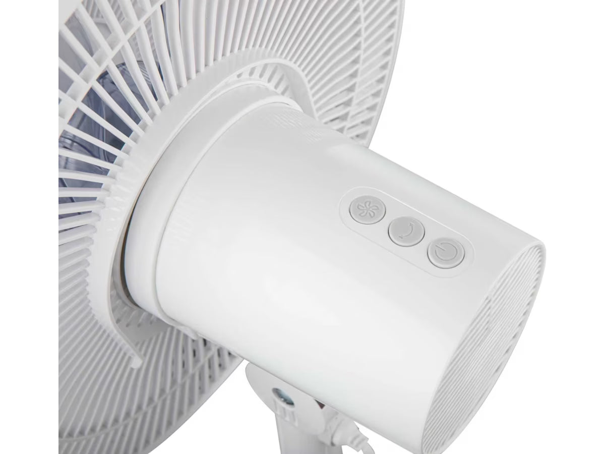 Gulvvifte med fjernkontroll, 8 hastigheter, timer, oscillasjon og 41 cm viftediameter. Andersson VRF 2.7 gir effektiv luftsirkulasjon i stue, soverom og kontor.