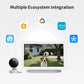 Aqara Camera G100 Select smartkamera – 2K, IP65, Wi-Fi 6, HomeKit Secure Video, svart og hvit