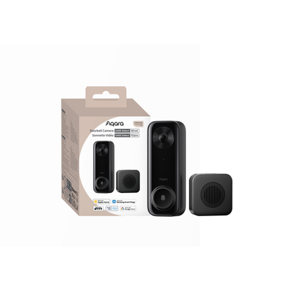 Aqara Doorbell Camera G400 Select Wired – kablet 2K videodørklokke med PoE, Wi-Fi 6 og HomeKit Secure Video