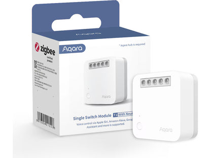 Brytermodul som gjør eksisterende lysbrytere smarte uten behov for nøytralleder. Enkel integrasjon med Aqara og Zigbee.