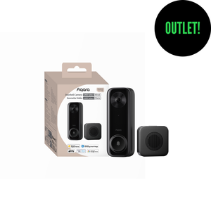 OUTLET - Aqara Doorbell Camera G400 Select Wired – kablet 2K videodørklokke med PoE, Wi-Fi 6 og HomeKit Secure Video (Kopi)
