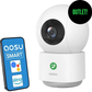 OUTLET - AOSU IndoorCam P1 Pro – 2K innendørs overvåkingskamera med pan/tilt, AI-gjenkjenning og WiFi