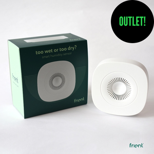 OUTLET - Frient Smart Humidity Sensor fuktighetssensor – Zigbee, temperatur og luftfuktighet