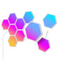 Govee Glide Hexa Light Panels 10-pack smart lyspaneler – RGBIC, Wi-Fi, Bluetooth og musikkmodus