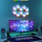 Govee Glide Hexa Light Panels 10-pack smart lyspaneler – RGBIC, Wi-Fi, Bluetooth og musikkmodus