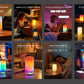 Govee H6022 Table Lamp 2 smart bordlampe – RGBICWW, Matter, Wi-Fi og Bluetooth