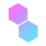 Utvid lyspanelene dine med flere sekskantede LED-paneler. Skap større lysdesign med Govee Glide Hexa.