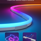 Govee Neon Rope Light 2 3 m smart neonlys – RGBIC, Matter, Wi-Fi, Bluetooth og formbart design