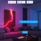 Govee Neon Rope Light 2 3 m smart neonlys – RGBIC, Matter, Wi-Fi, Bluetooth og formbart design
