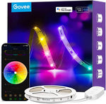 Smart LED-stripe med RGBIC-teknologi og millioner av farger. Perfekt for stemningsbelysning, gaming og smarte hjem.
