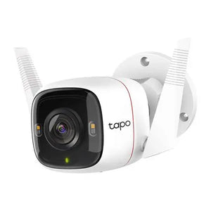 TP-Link Tapo C320WS utendørs Wi-Fi-overvåkningskamera – 2K QHD, fargenattsyn, IP66