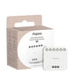Aqara Dual Relay Module T2 – Zigbee relémodul med 2 kanaler, energimåling og potensialfri kontakt