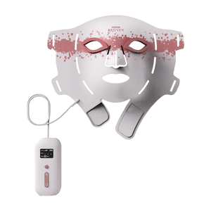 RENPHO Artemis Blush LED Ansiktsmaske med Rødt, Blått, Grønt og Infrarødt Lys