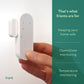 Frient Entry Sensor 2 Pro dør- og vindussensor – Zigbee 3.0, magnetkontakt og temperaturmåling
