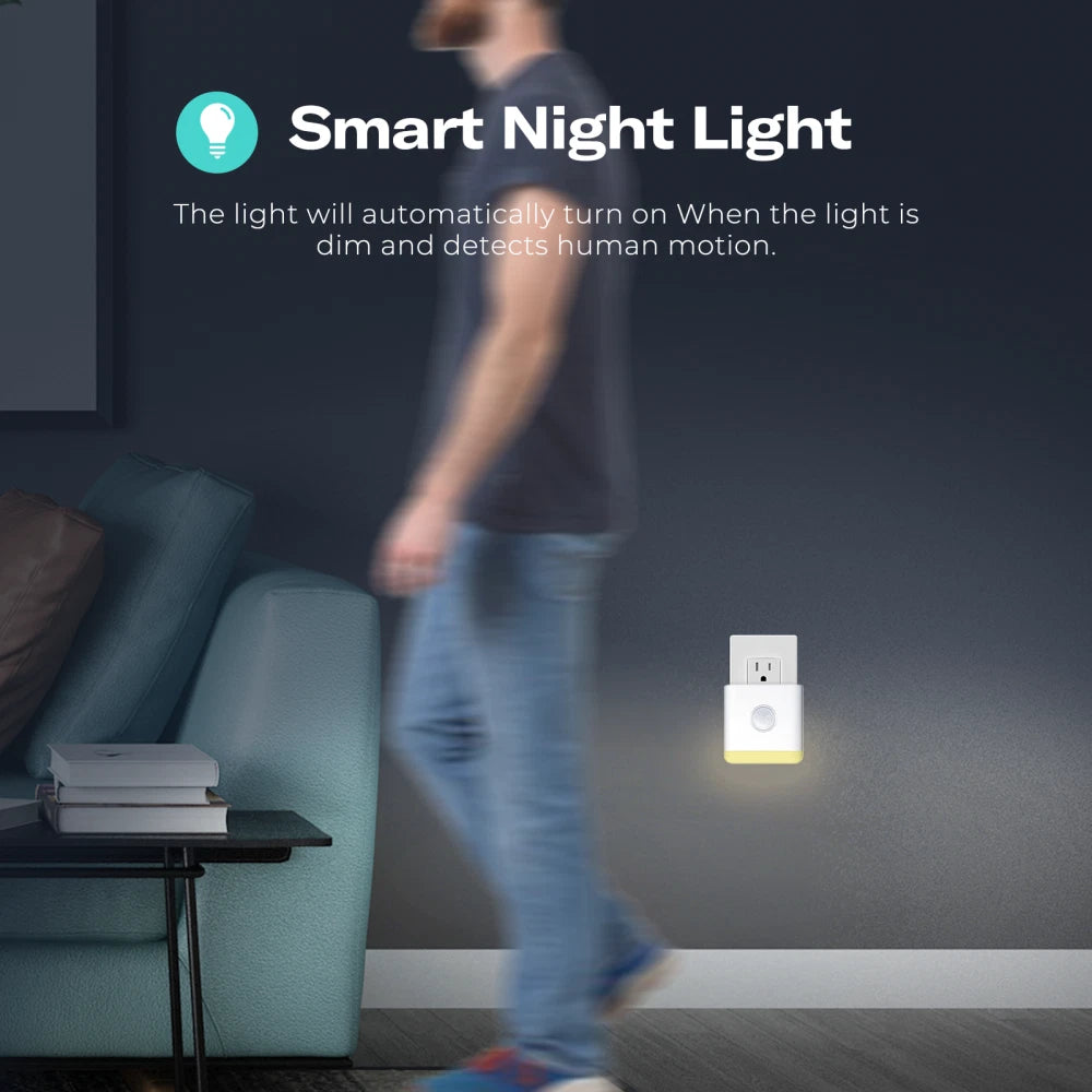 Smart nattlys med bevegelsessensor fra Thirdreality